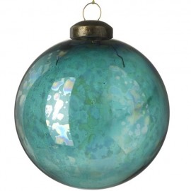 Pearlescent Finish Glass Bauble